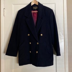 Vintage Navy Pea Coat